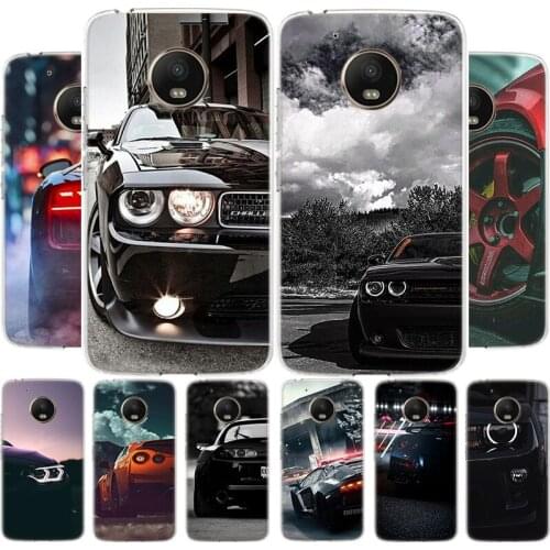 Cool car at night Phone Case For Motoralo Moto G9 G8 G7 G6 G5 E6 E5 E4 Plus Power Play One Macro Action Cover Coque