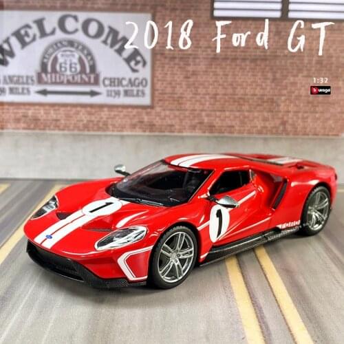 Bburago 1:32 NEW 2018 Foed GT Heritage Edition Alloy car collection WRC rally Car model gifts toy Special carton pack
