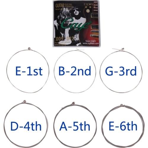 CAYE EW Series Nickel Plated Steel Guitar Strings for Electric Guitars