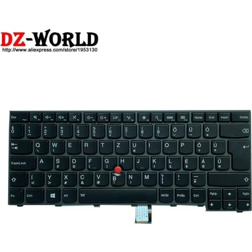 New Original HU Hungarian Backlit Keyboard for Lenovo Thinkpad T440 T440S T431S T440P T450 T450S T460 Laptop 01AX325