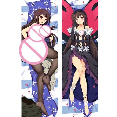 January 2017 update hot anime Accel World characters Chiyuri Kurashima Kuroyukihime & Fuuko Kurasaki body Pillowcase
