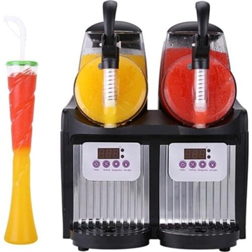Home type 2 Tanks 5L fruit small ice Slush Machine cool baverage для дома WT/13824555378