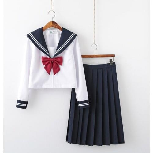 School Girl Cosplay JK Uniform Women Chorus Performance Short Long Sleeve Japanese Sailor Uniforms Anime