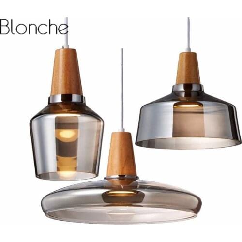 Modern Led Pendant Lights Lamp Nordic Hanglamp Luminaire Glass Industrial Decor For Dining Room Kitchen Home Lighting Fixtures