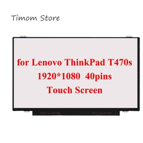 B140HAK01.0 01YN116 01LW092 02DA375 FOR ThinkPad T470s Lenovo Touch IPS LCD 00NY686 R140NWF5 R1 R6 01YU641 NV140FHM-T00 01LW093