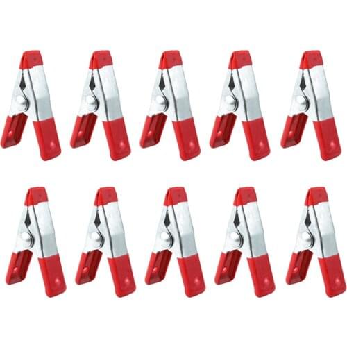 2 Inch Durable Multifunction Metal Sheet Spring Clamps Tent Clip with A-type and Surface Galvanized for Home Office Use