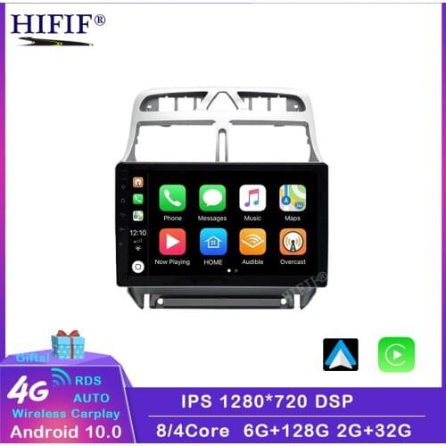 Car Radio Android Gps Navigation Player For Peugeot 307 307CC 307SW 2004-2013 Multimedia Stereo WiFi Video 2din 2 DIN AUTORADIO