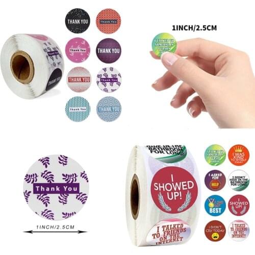 Motivation Sticker Seal Sticker Thank You for Baking Wedding Party Birthday Gift Decoration Sticker Label Small Business Sticker