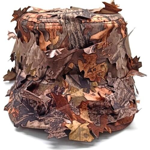 Outdoor Army Traning Hunting Ghillie Suits Accessories 3D Camouflage Caps For Fishing Hunting Camping Climbing