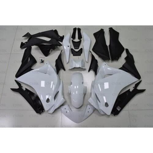 For CBR 250 RR 2011 - 2014 Plastic Fairings CBR 250 RR 13 14 White Black Full Body Kits CBR 250 RR 11 12 Plastic Fairings