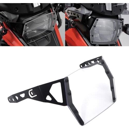 Motorcycle Transparent Headlight Guard Cover Protector for SUZUKI DL1050 DL1050XT DL1050A 2009-2020