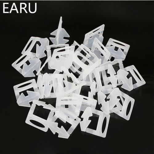 200pcs 1/1.5/2/2.5/3mm Ceramic Tile Leveling System Clips Wall Floor Carrelage Tile Spacer Tiling Tool Wedges Leveler Locator