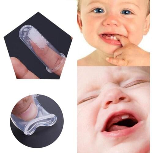 Dental Care Baby Toothbrushes Food Grade Silicone Teether Newborn Gym Toys Infant Teething Teethers Safe Oral Care Products