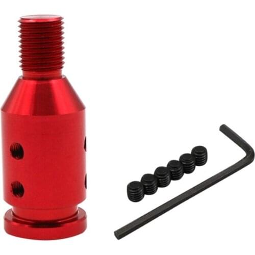 50LC Universal Aluminum Gear Shift Knob Thread Adapter for Non Threaded Shifters 12x1.25mm Car Modified Accessories
