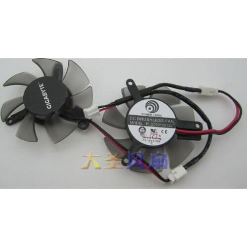 Gigabyte graphics card fan pld05010s12l DC12V 0.10a