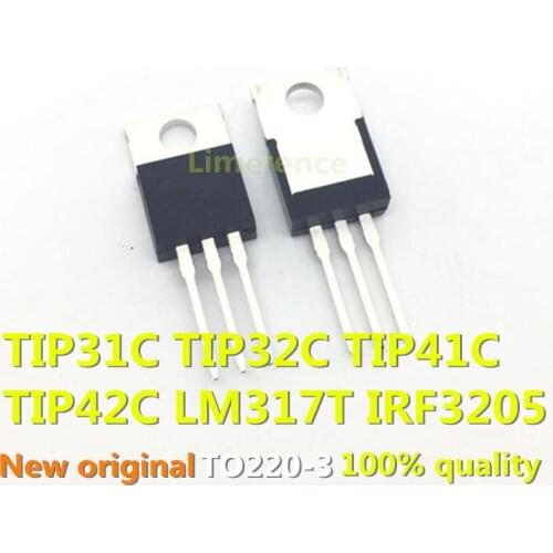 10pcs/lot TIP31C TIP32C TIP41C TIP42C LM317T IRF3205 Transistor TO-220 TO220 TIP31 TIP32 TIP41 TIP42 LM317 IRF3205PBF