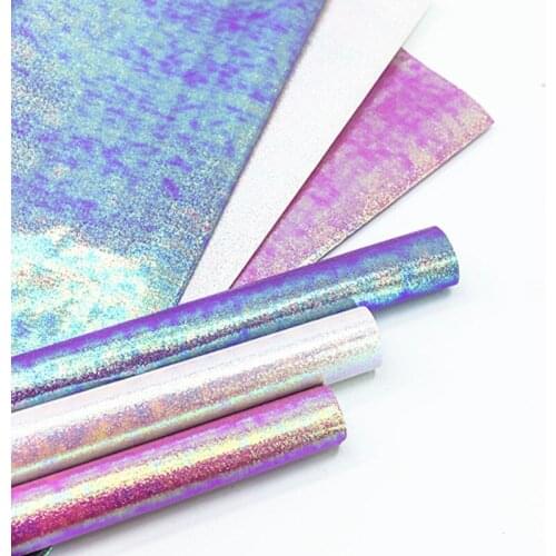 10PCS Rainbow Shiny Gift Wrapping Papers Christmas Kids Birthday New Year Gift Wapping Accessories Craft Paper