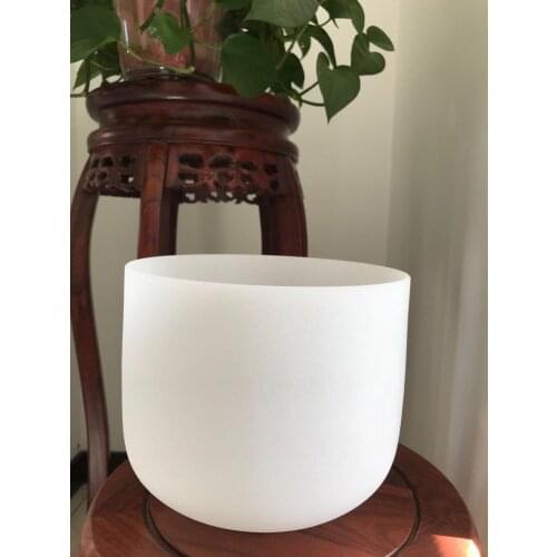 12 Inch Crystal Singing Bowl For Meditation Chakra Healing