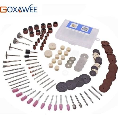 141pcs Abrasive Tools for Dremel Rotary Tool Accessory Set Fits for Dremel Drill Grinding Polishing Dremel Tools Accessories