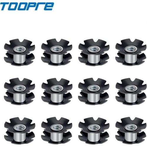 TOOPRE 20Pair Bicycle Headset Hanging Core MTB Mount Core Fastening Bolts Star Nuts Expansion 28.6 Faucet Fork Flower Heart Tool