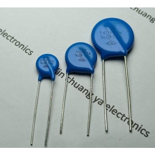 7D220K 7D270K 7D431K 7D471K 7D561K 10D391K 10D471K 10D561K 10D681K 14D471K 14D431K 14D681K 10% piezoresistor Varistor