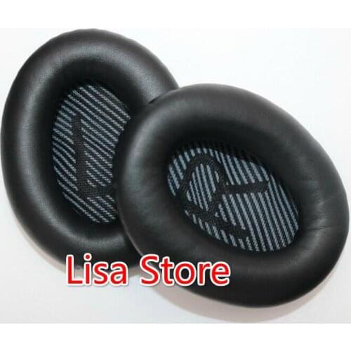 Free Ship 5 pairs/ 10pcsBlack Replacement Ear Pad Cushion Earpads For Quiet Comfort2 QC2 QC15