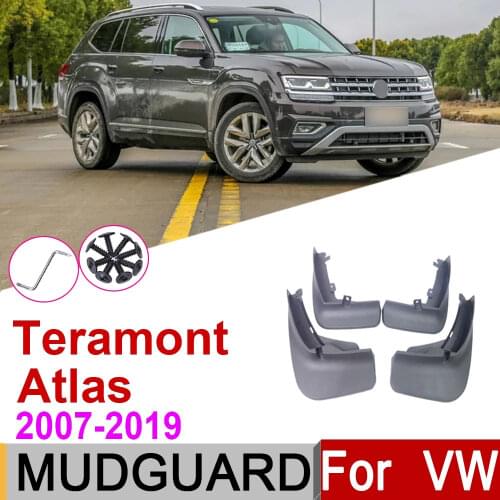Mudflap For Volkswagen VW Teramont Atlas 2019 2018 2017 Fender Mudguard Mud Flaps Guard Splash Flap Mudguards Car Accessories