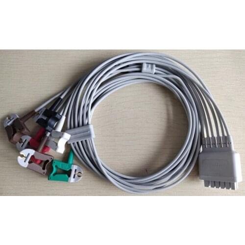 For EY6602A Mindray 6-Lead leadset new telemetry Clip Type 36 Inch New Telemetry Lead Wire 009-004799-00