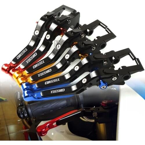 For Honda CBR929RR 2000 2001 CBR929 CBR 929RR 929 RR Motorcycle CNC Aluminum Adjustable Folding Extendable Brake Clutch Levers