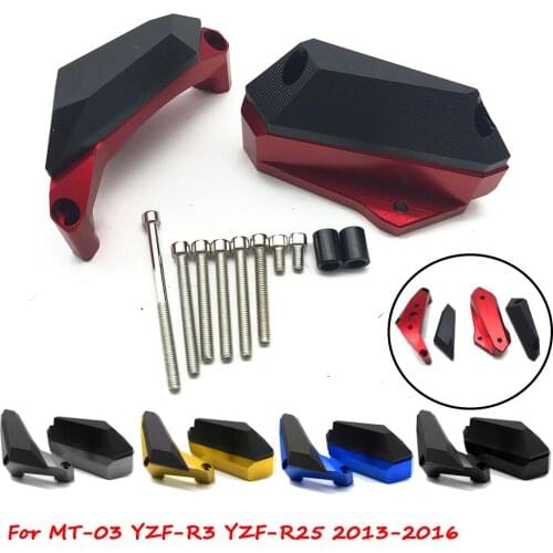 Motorcycle Engine Crash Guard Stator Cover Frame Slider Falling Protector For Yamaha MT-03 YZF-R3 YZF-R25 YZF R3 R25 2013-2016