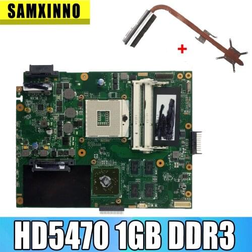 Hot selling For Asus K52JV REV 2.2 PGA989 HM55 HD5470 1GB DDR3 VRAM Laptop motherboard K52JV 100% Fully tested S-4