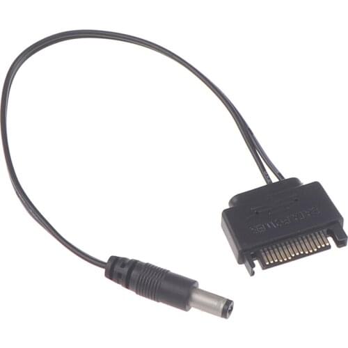 1PC DC Cable Power Supply SATA Revolution DC 5521 12V Power Supply SATA to DC Cable