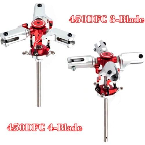 VCTRC 450 4 Blade FBL Metal Main Rotor Head for Align trex 450 RC Helicopter