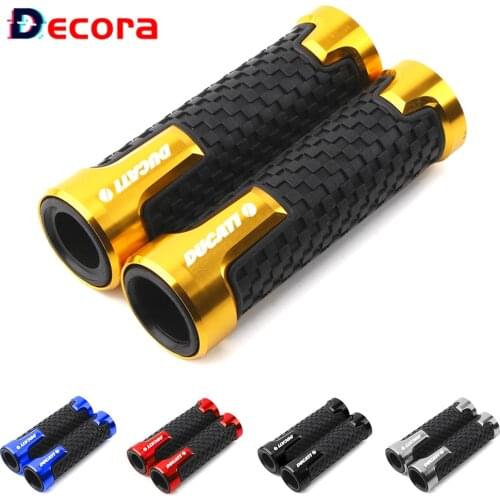Motorcycle Handlebar Grips For DUCATI Monster 1200S 821 696 795 797 950 DIAVEL1200 620 600 M600 M620 Hand Grips Handle Bar