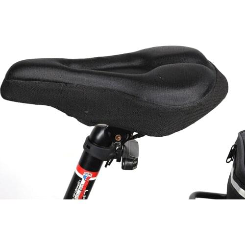 MTB Mountain Bike Sponge Saddle Pad Cushion Cycling Bicycle Saddle Seat Covers Mountain Bike Cycling Pad Cushion Cover