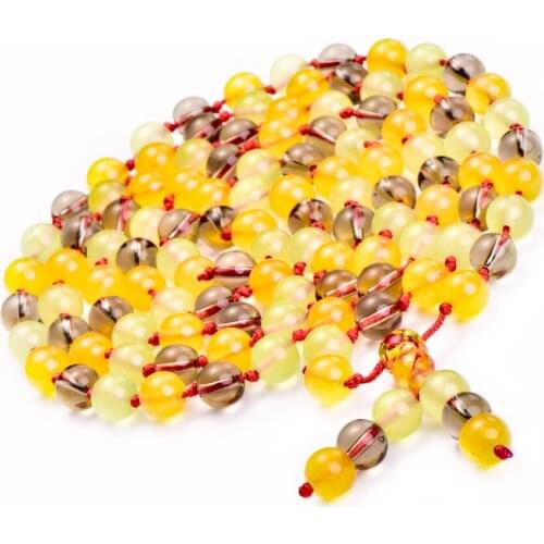 New Arrival Romantic Tribal Long Yoga Necklace Jewelry Natural Stone Multicolor Two laps Necklace For Women' Gift Wholesale