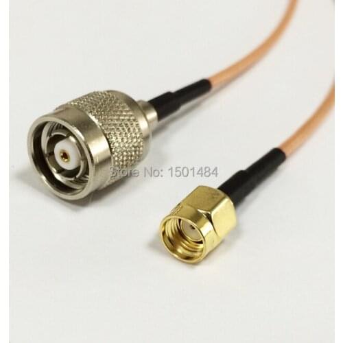 New RP-SMA Male plug Switch RP TNC male female pin cable adapter RG316 15cm for wireless antenna wholesale