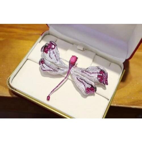 Pirmiana Dragonfly Brooches For Clothes
