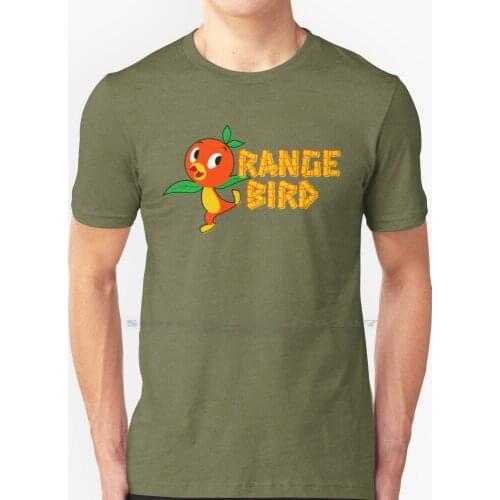 Vintage Orange Bird T Shirt 100% Pure Cotton Orange Bird World Florida Oranges Orange Bird Walt Tiki Room Tiki Sunshine Terrace