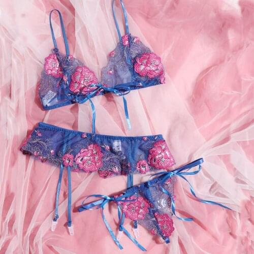 Women Sexy Lingerie Lace Bra Set Underwear Sexy Panty Bandage Set Erotic Lingerie Dress Bra Briefs Set sexy nightwear lingerie