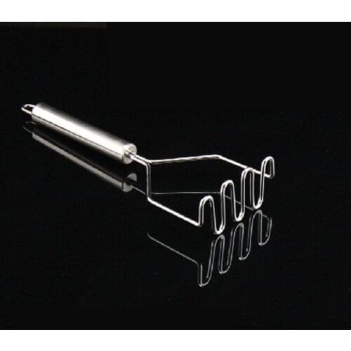 1PC Gadgers Stainless Steel Potato Mud Pressure Mud Machine Potatoes Masher Ricer Fruit Vegetable Tools Accessories ELB 502