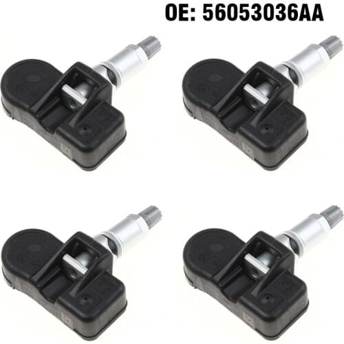4PCS Car Tire Pressure Monitor Sensor TPMS for Dodge Nitro Dakota Durango RAM 1500 Jeep Wrangler Liberty Grand Cherokee