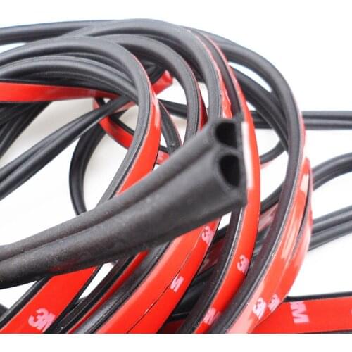 5M car B-type rubber sealing strip for LADA Priora Sedan sport Kalina Granta Vesta X-Ray XRay