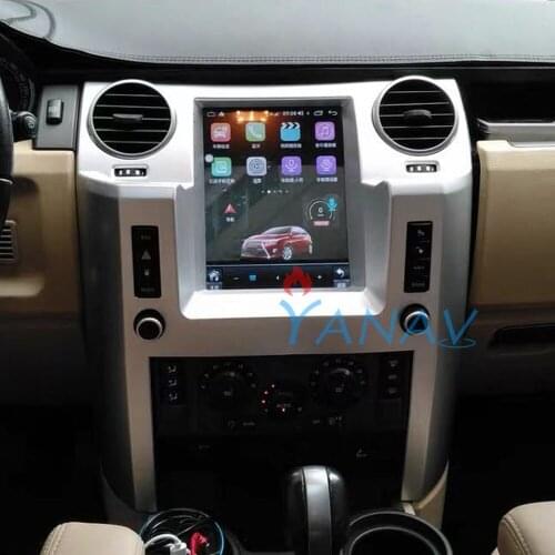 128G Car Radio Android 10 Tesla WiF Head Unit For Land Rover Discovery 3 2004-2015 Multimedia MP3 Player Stereo Screen GPS Navi