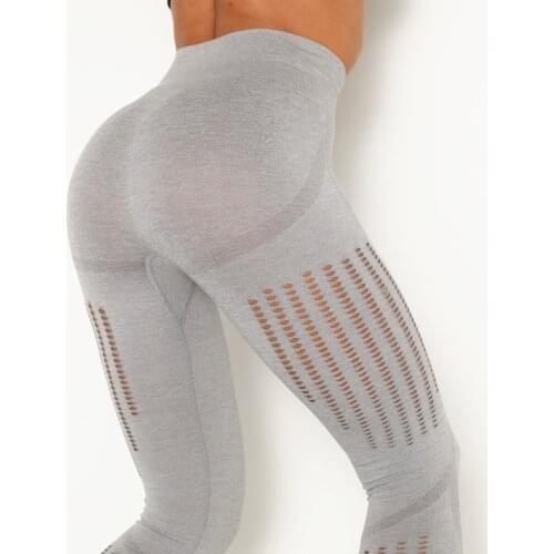 Seamless Leggings Fitness Women High Waist Push Up Leggins Booty Running Yoga Pants Energy Elastic Trousers Gym Sportswear