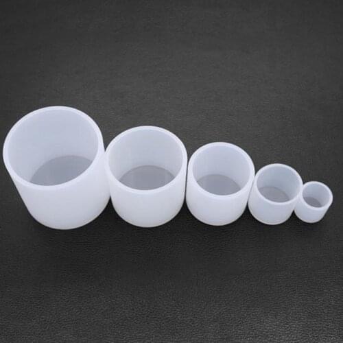 Cylindrical Candle Mould DIY Handmade Craft Silicone Wax Modeling Small Craft Flower Planter Concrete Cement Clay Molds