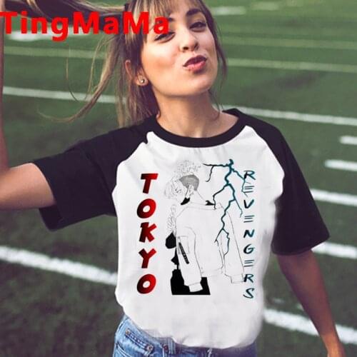 Tokyo Revengers tshirt male harajuku grunge tumblr white t shirt casual clothes ulzzang harajuku
