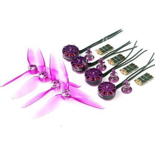 Happymodel SE2306 KV2700 Brushless Motor BS30D BLHELI_S 30A ESC 5063 Quick Installation Propeller for FPV Free Style Drone Racer