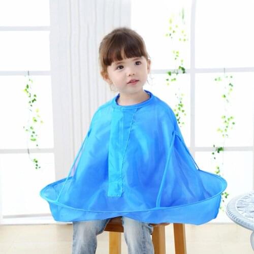 Kids Boy Hair Cutting Cape Gown Hairdresser Barber Apron Hairdressing Children Girls Boys Hair Cut Cloak Umbrella Cape Protecter