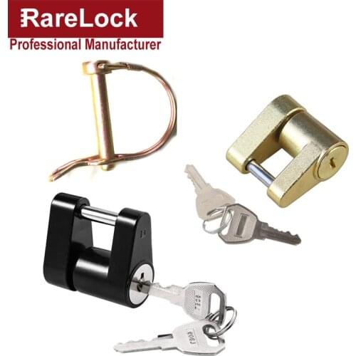 MMS450 Trailer Padlock Trailer Pin Hasp Trailer Arm Lock Yacht SUV RV ATV UTV Truck Car Accessories Auto Parts DIY d